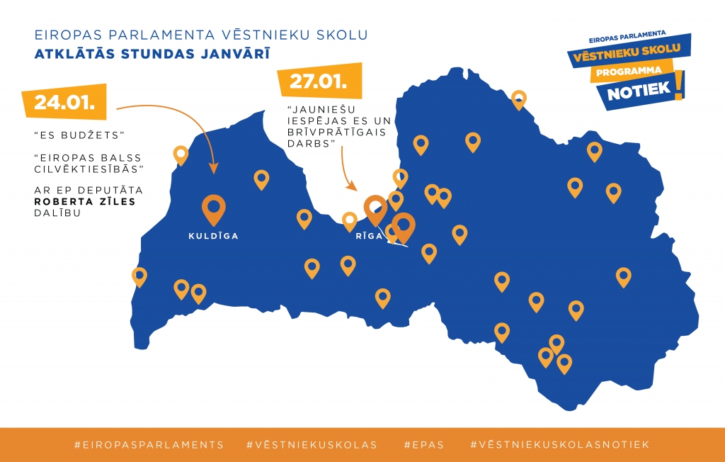Ar diskusijām Kuldīgā aizsāk EP vēstnieku skolu atklātās stundas