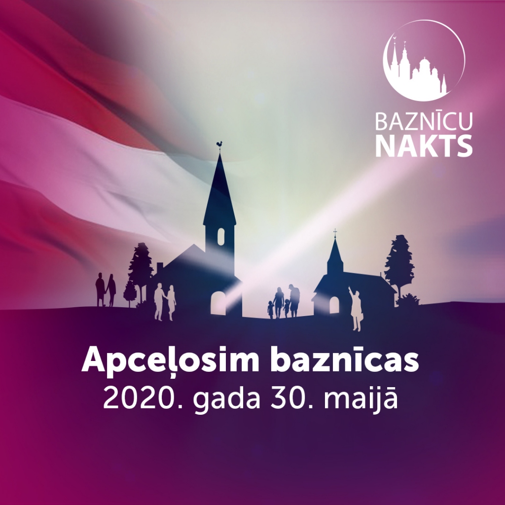 Kultūras notikums "Baznīcu nakts" šogad kļūs apjomīgāks - to papildinās akcija "Apceļosim baznīcas"