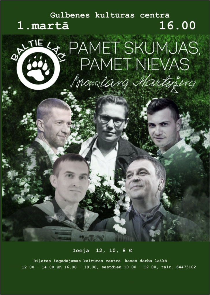 Pamet skumjas, pamet nievas!