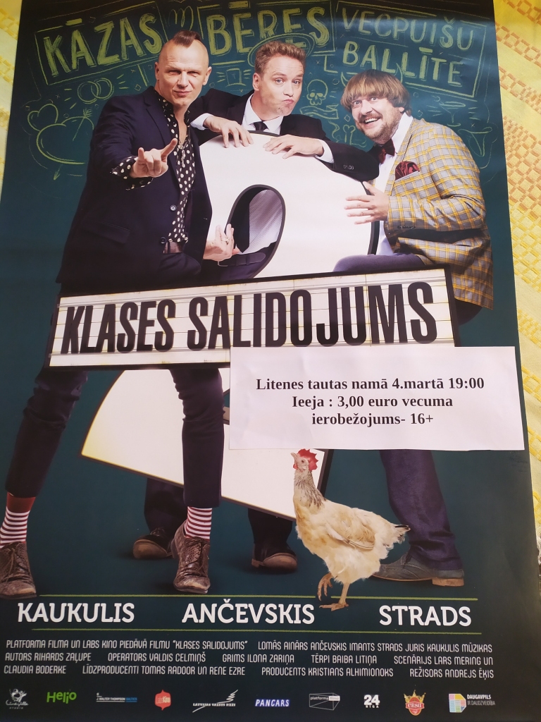 Litenes tautas namā – spēlfilma “Klases salidojums 2”