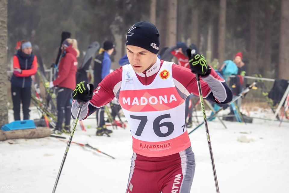Lejasciema slēpotāji veiksmīgi startē Latvijas čempionātā distanču slēpošanā Madonā