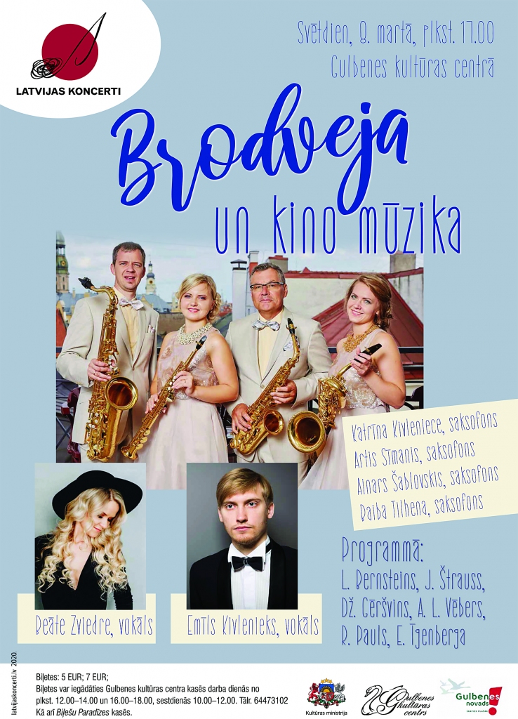 Brodveja un kino mūzika