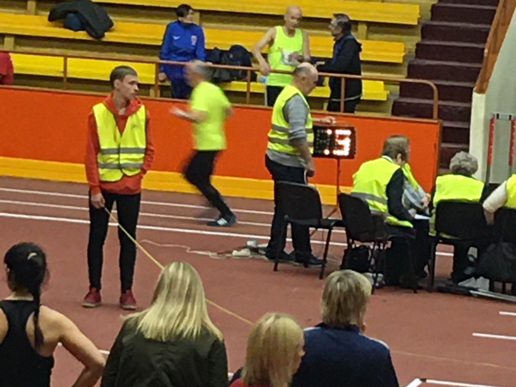 Gulbenes veterāni labi startē Latgales čempionātā senioriem vieglatlētikā telpās Daugavpilī