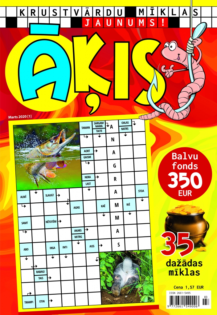 Jauns žurnāls mīklu minētājiem