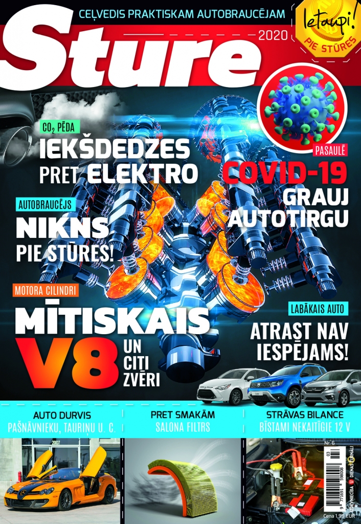 Ceļvedis praktiskam autobraucējam “Stūre”