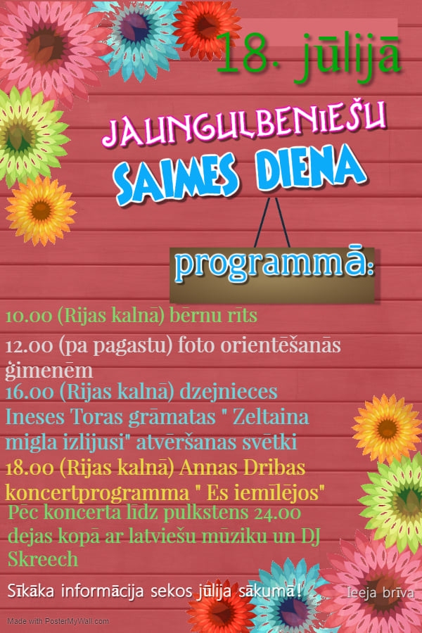 "Jaungulbeniešu saimes diena"