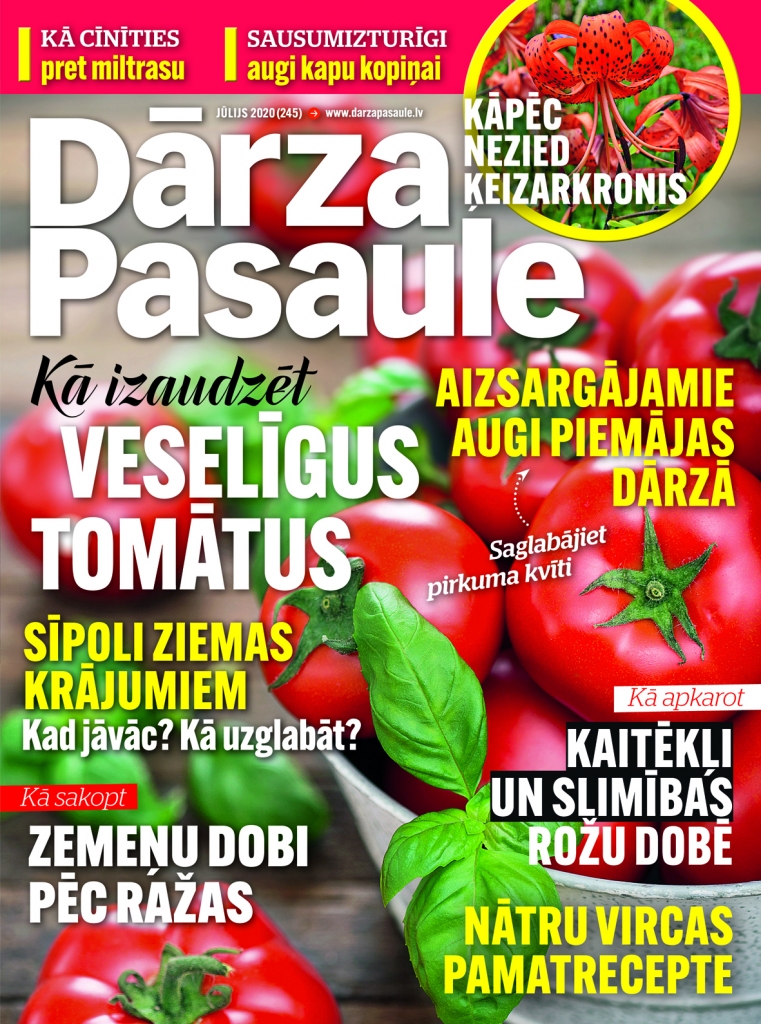 Konkurss - Dārza pasaule
