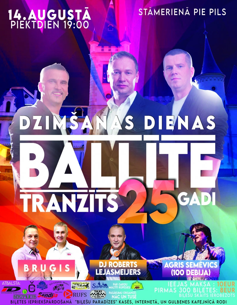 “Tranzīts” aicina uz 25 gadu jubilejas ballīti