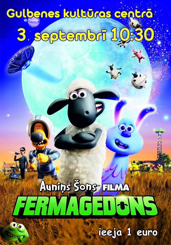 Animācijas filma “Auniņš Šons: Fermagedons”