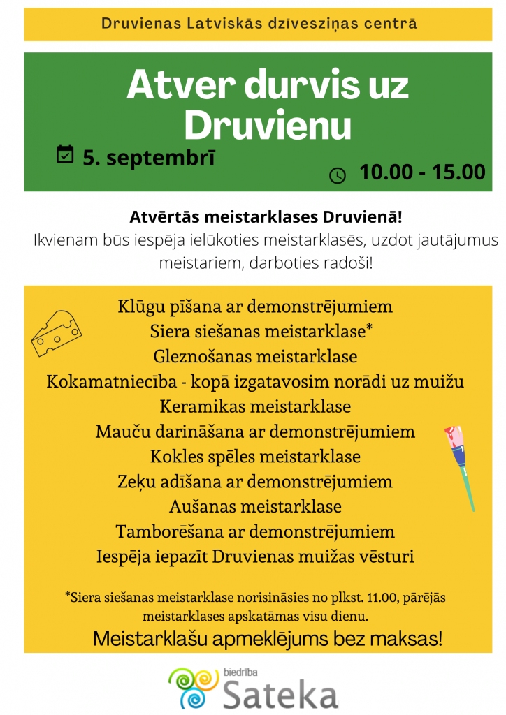 Aicina atvērt durvis uz Druvienu