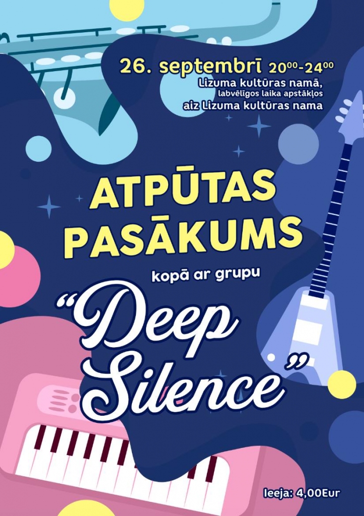 Atpūtas pasākums kopā ar grupu “Deep Silence”