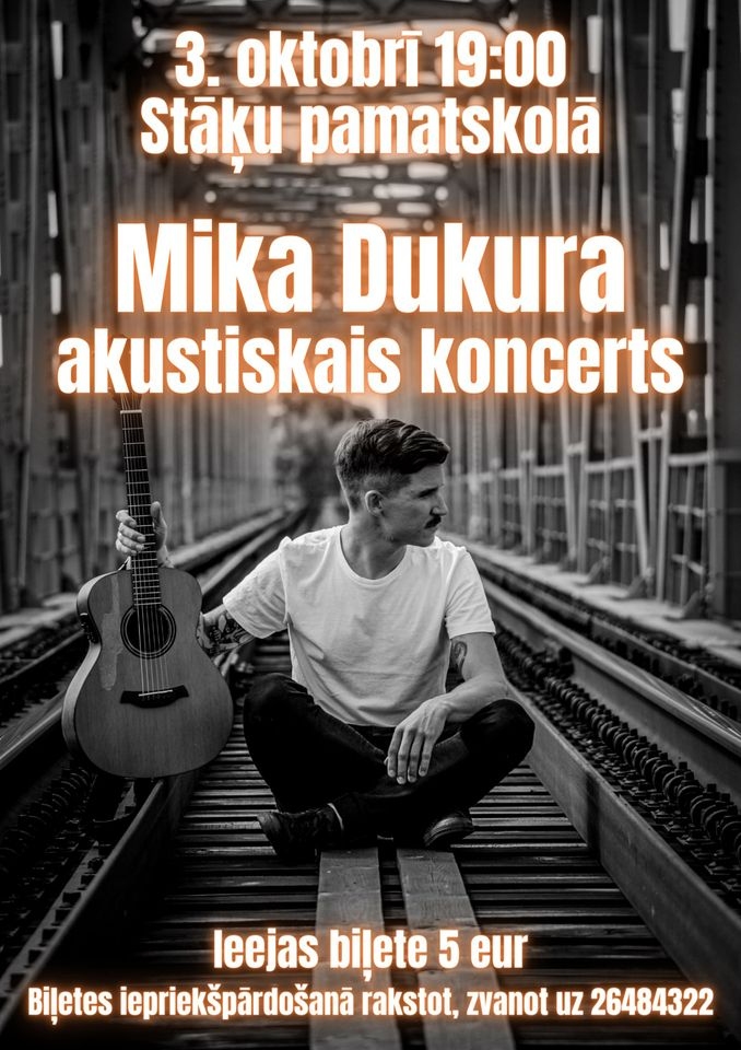 Mika Dukura akustiskais koncerts