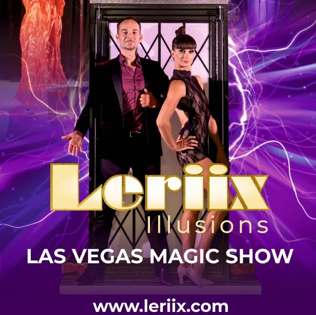 Lielās ilūzijas šovs no Lasvegasas “Leriix Illusions”