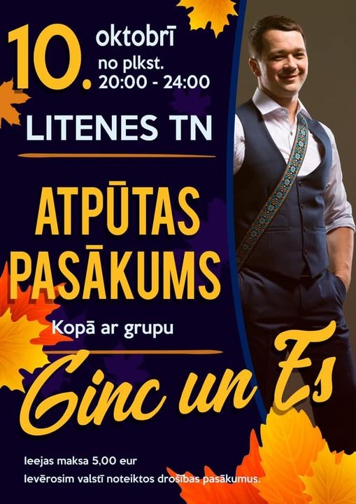 Atpūtas pasākums kopā ar grupu “Ginc un Es"