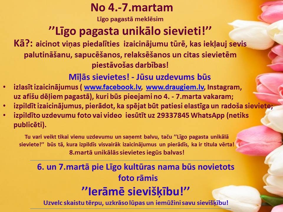 Meklēs "Līgo pagasta unikālo sievieti"