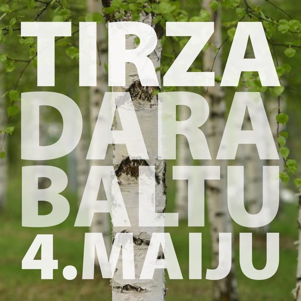 Tirzā uz 4.maiju aicina stādīt bērzus un baltas puķes