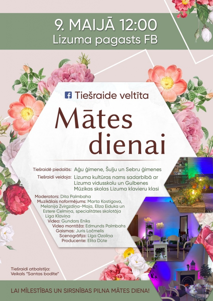 Veltījums Mātes dienai (tiešraide)