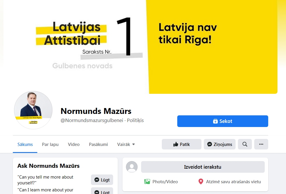 “Latvijas attīstībai” Gulbenē sevi pozicionē kā varas partiju