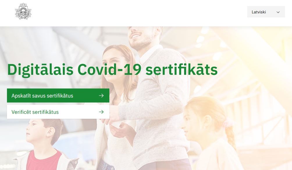 Latvijā uzsāk digitālo Covid-19 sertifikātu izmantošanu