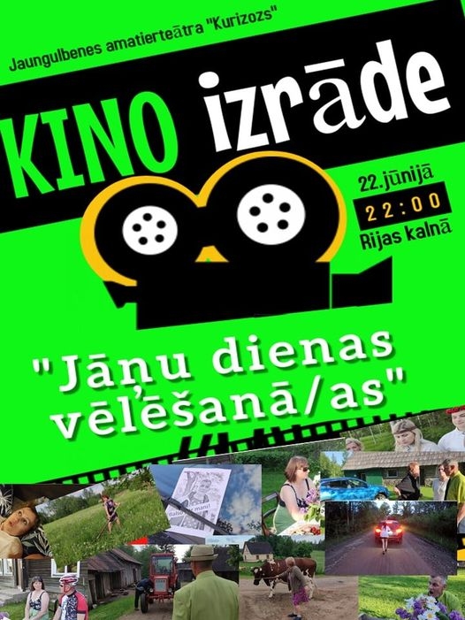 Ielīgošana, "Kurioza" kino-izrāde “Jāņu dienas VĒLĒŠANĀ-AS"