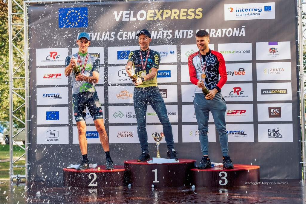 Gulbenes "Velorīta" sportisti veiksmīgi startē “VeloExpress” Latvijas atklātajā čempionātā MTB maratonā Kūkās