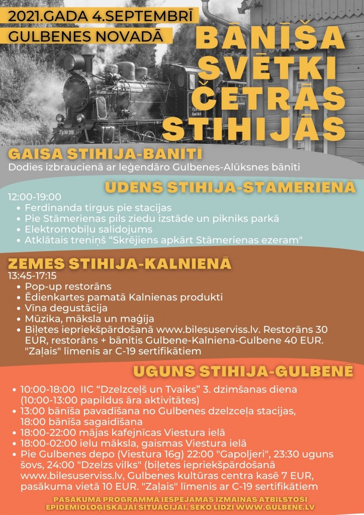 Bānīša svētki četrās stihijās