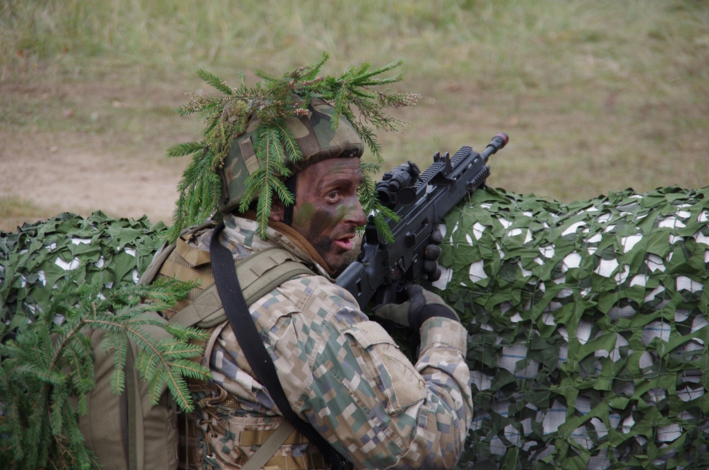 Gulbenes novadā  noslēgušās militārās mācības