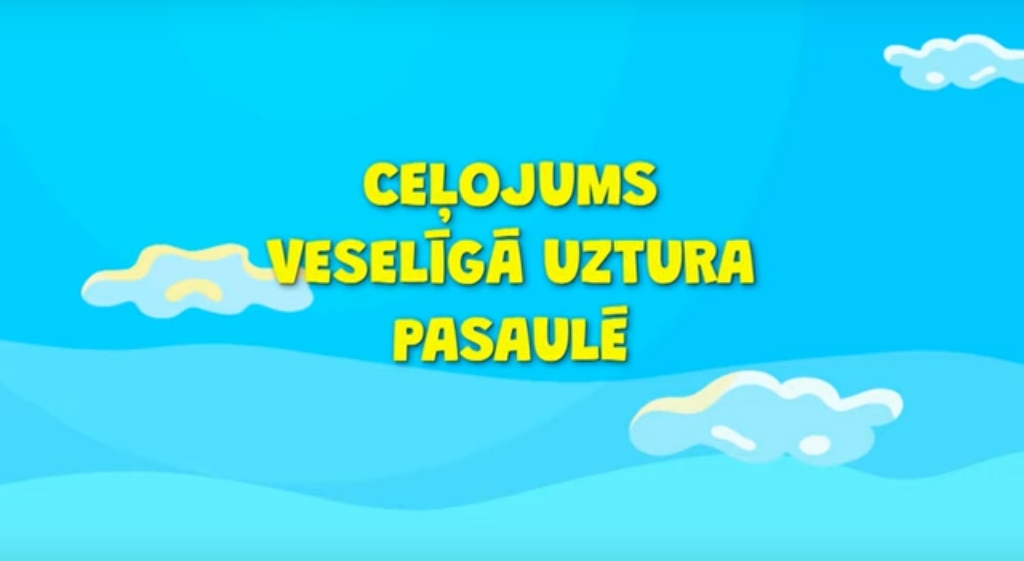 Tapusi aizraujoša filma bērniem par veselīgu uzturu - “Ceļojums veselīgā uztura pasaulē”